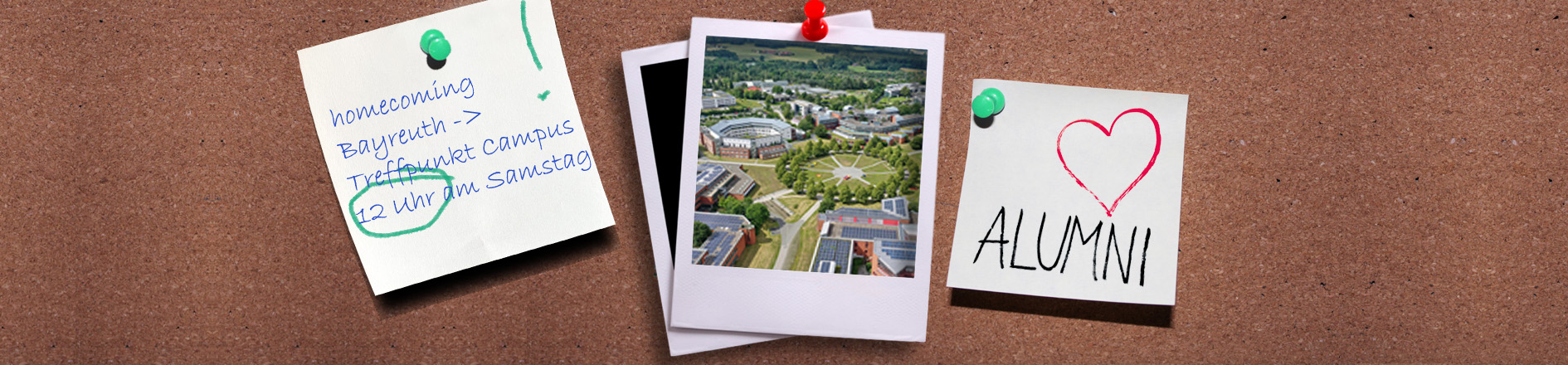 Pinnwand Kork Notizen1110x440